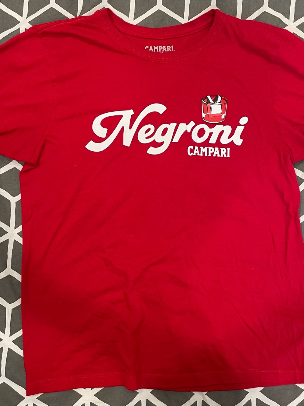 Negroni Red Graphic T‑Shirt - Men’s Large